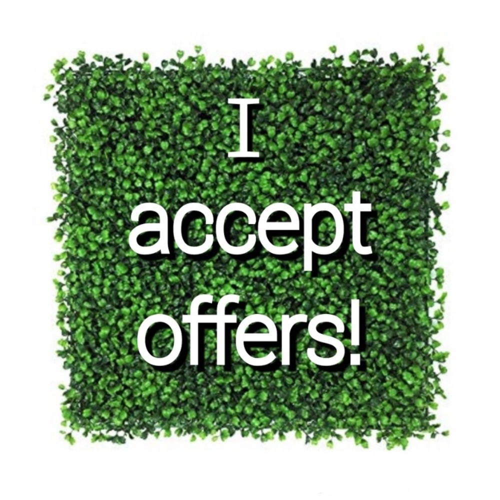 Reasonable offers ALWAYS accepted!